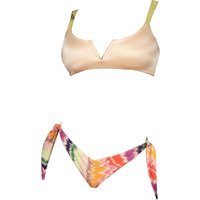 Me Fui - Bikini Top Beigefuxia M-X