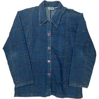 Caren Sport Denim Jacket - Blue Cotton