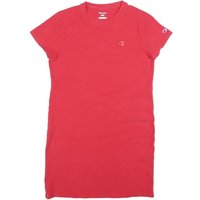 CHAMPION Womens Red Bodycon Cotton Blend Mini Dress Casual Stretch Fit