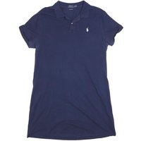 POLO RALPH LAUREN Womens Navy Blue Polo Cotton Dress Short Sleeve Classic Fit