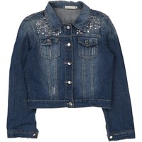 Pink Studio Denim Jacket - Small Blue Cotton