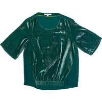 WHITE STUFF Womens Oversized Blouse Green