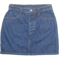 J.GALT Womens Straight Skirt Blue Short Denim