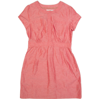 BODEN Womens Day Dress Red Short Sleeve Knee Length