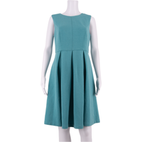 BODEN Womens Skater Dress Blue Sleeveless Knee Length