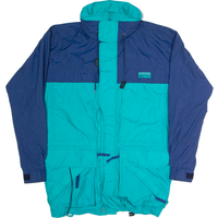 CB SPORTS Hidden Hood Mens Rain Coat Green Hooded