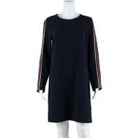 ESPRIT Womens Day Dress Blue Long Sleeve Long