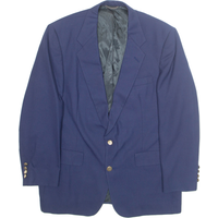 THE JONES STONES Mens Blazer Jacket Blue