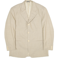 STUDIO BY FERRE Womens Blazer Jacket Beige