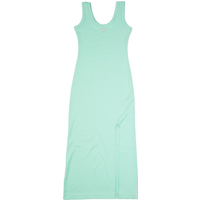 GUESS Womens Bodycon Dress Blue Sleeveless Long