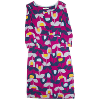 WHITE STUFF Womens Fit & Flare Dress Pink Floral Knee Length