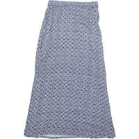 COMMA CASUAL IDENTITY Womens A-Line Skirt Blue Long Viscose Floral