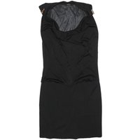 GUCCI Womens Black Day Cotton Blend Sleeveless Midi Dress M Elegant Fit