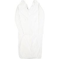 HOE OF CB Womens White Fit & Flare Polyester Blend Dress Long Sleeve Midi