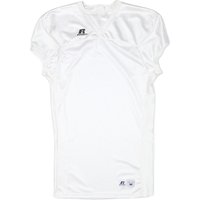 RSELL ATHLETIC Womens White Plain Day Polyester Blend Short Sleeve Dress