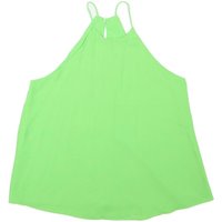 ZARA Womens Green Sleeveless Halter Neck Top Lightweight Summer
