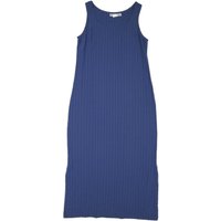 JESSICA HOWARD Womens Blue Sleeveless Day Dress Polyester Blend M Comfortable