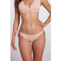 Fanny Tie Side Bikini Bottom in Blush