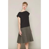 Brigit Dress Black & Grey