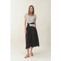 Cap-sleeve Maxi Dress