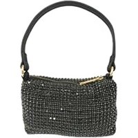 Fashion Chic Rhinestone Handle Clutch Bag