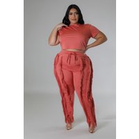 Crop Top Two-piece Set
