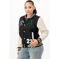 Patch Varsity Bomber Jacket
