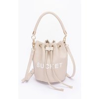 Faux Leather Bucket Bag