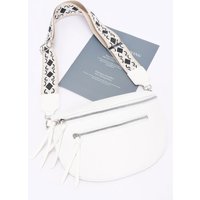 Faux Leather Crossbody Bag Belt