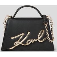 Karl Lagerfeld - Ksignature Medium Crossbody Bag, Woman, Black, Size: One Size