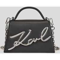 Karl Lagerfeld - Ksignature Small Crossbody Bag, Woman, Black, Size: One Size