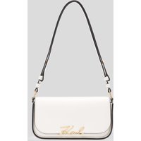 Karl Lagerfeld - Ksignature Two-way Crossbody Bag, Woman, Beige, Size: One Size