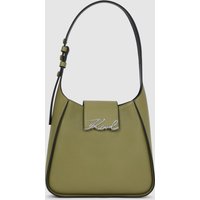 Karl Lagerfeld - Ksignature Hobo Bag, Woman, Yellow, Size: One Size