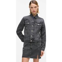 Kl Jeans - Regular-fit Denim Jacket, Woman, Black, Size: Xs