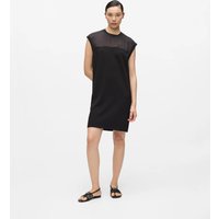 Karl Lagerfeld - Signature shirt Dress, Woman, Black, Size: Xs