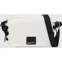 Kl Jeans - Nylon Lace-up Camera Bag, Woman, White, Size: One Size