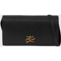 Karl Lagerfeld - Kautograph Mini Crossbody Bag, Woman, Black, Size: One Size