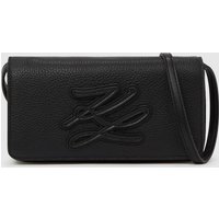 Karl Lagerfeld - Kautograph Patch Mini Crossbody Bag, Woman, Black, Size: One Size