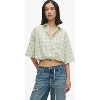 Kl Jeans - Boxy Checked Blouse, Woman, Green, Size: Xs