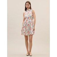 Acosanti Floral Shirt Dress