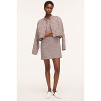 Techy Houndstooth Shift Dress