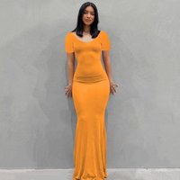 Women's Bodycon Maxi Dress Spaghetti Strap Slim Fit Lounge Dress Casual Sleeveless Dress