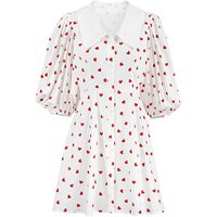 Puff Sleeve Mini Dress