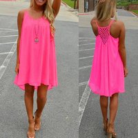 Sleeveless Summer Beach Dress
