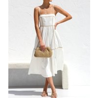 Unique Stripe Maxi Dress