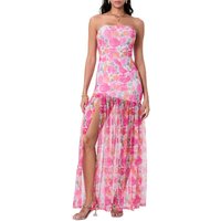 Women's Glitter Sequin One Shoulder Ruched Split Thigh Bodycon Dress, Elegant Sleeveless Bodycon, Embellished Dress, Summer Dresses , Elegant Chic Party Outfit, Sparkly Long Evening Gown, Lady Formal Wear, YK Clothing, Halloween, Gift