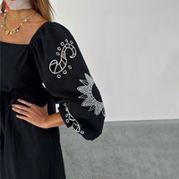 Women's Enchanted Belle Dress in Black, Size , % Cotton by Never Fully Dressed