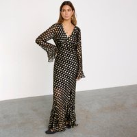 Women's Sparkle Kitti Dress Petite in Black, Size , Viscose by Never Fully Dressed