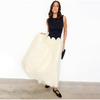 Women's and Cream Monika Dress in Black, Size by Never Fully Dressed