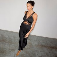 Women's Mimi Dress With Stud Trim in Black, Size by Never Fully Dressed